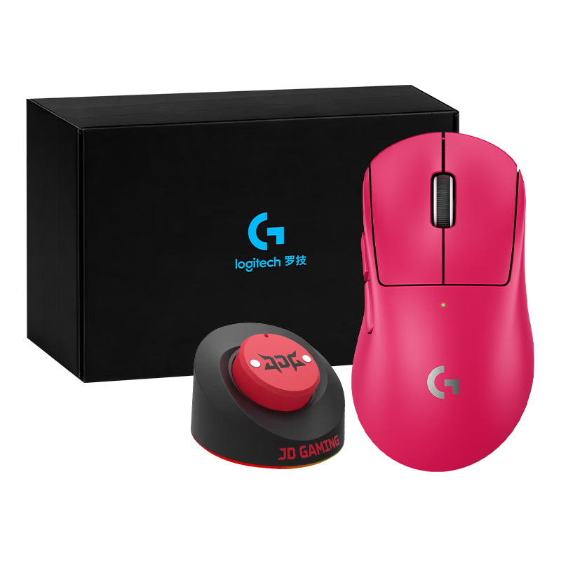 G GPW 4th Gen Eagle Eye Wireless Gaming Mouse Esports GPW 4th Gen Dual-Mode Mechanical Lightweight FPS Mouse Pink Charging Dock Gift Box