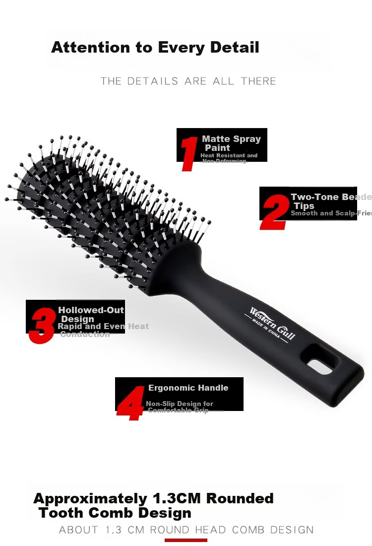 Germon Gradient Positioning Hair Comb Flat Top Clipper Comb Men's Haircut Auxiliary Tool Limit Edge Styling Curved Comb 3