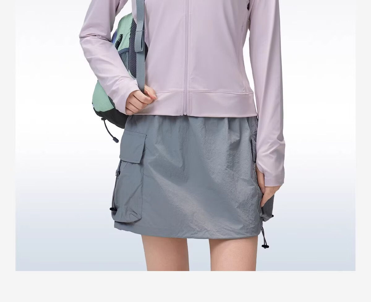 Camel Women's Outdoor Sun Protection Jacket 2026 Spring Summer New Unisex Cooling Breathable Silver Coated Brim Coat Sun Protection Clothing 25