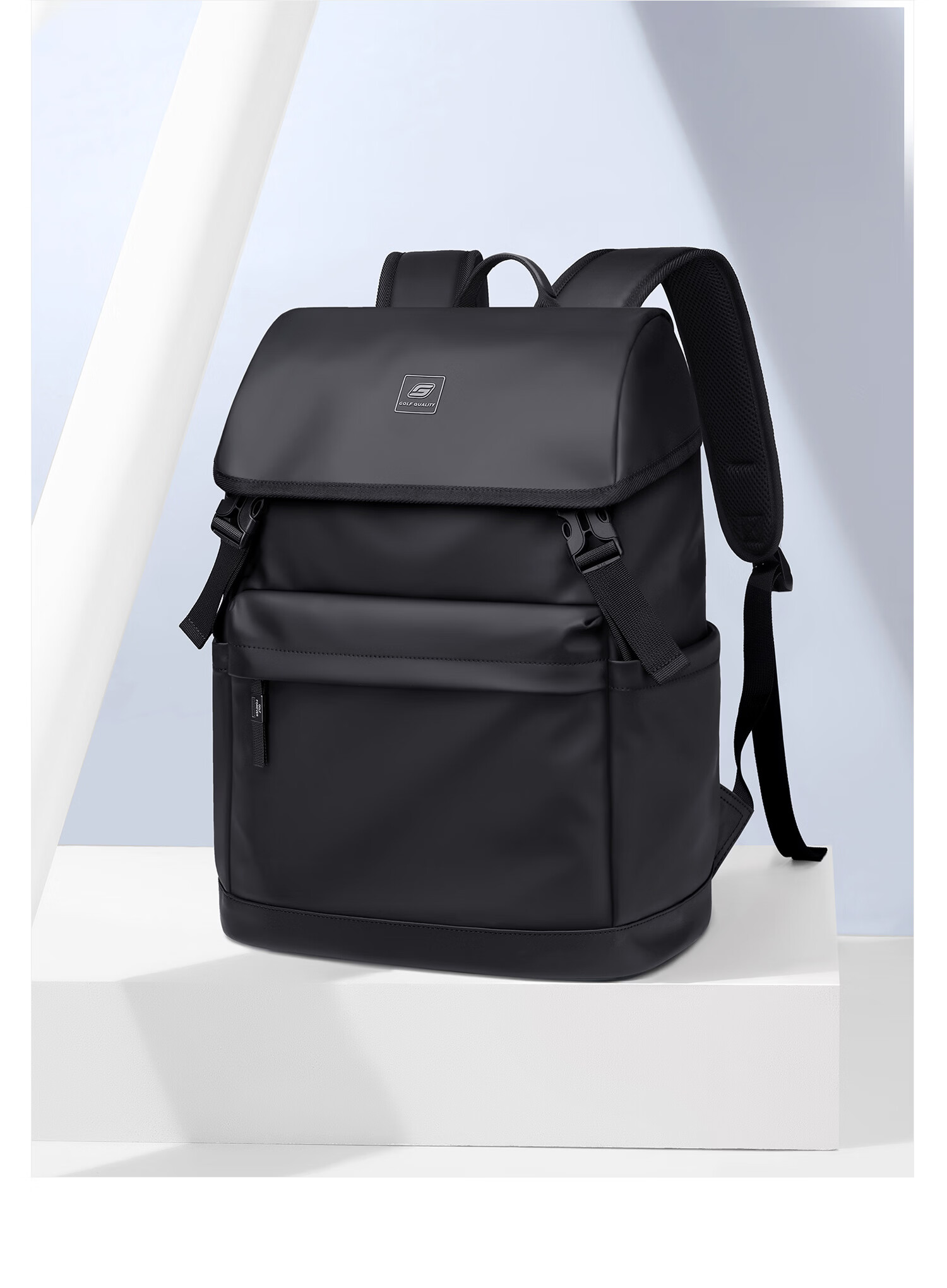 GOLF Men's Travel Backpack 15.6/16 Inch Laptop Bag Student School Backpack Flap Business Commuter Backpack 14