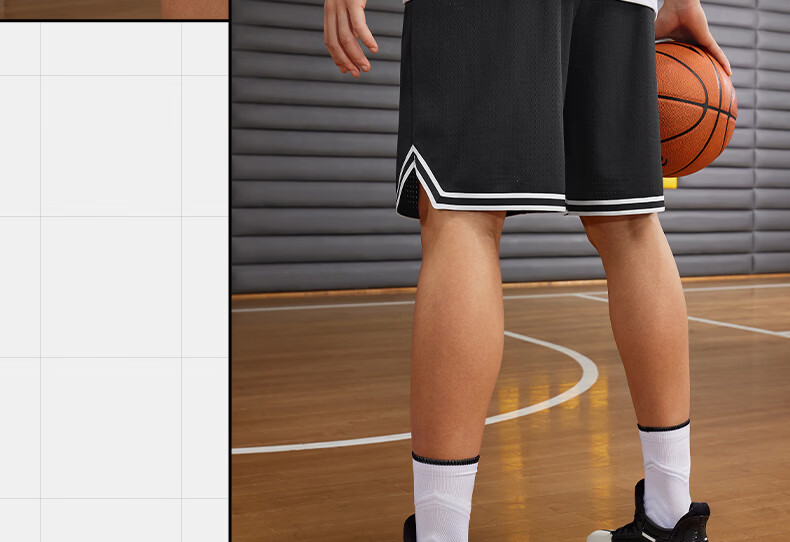 361° Men's Sports Shorts Spring Summer New Quick-Dry Basketball Five-Point Loose Printed Pants 652621702-1 21