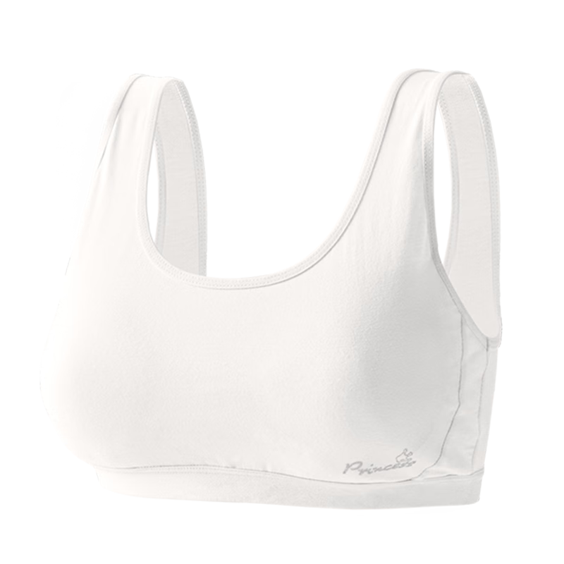 Ailier &ouluola Girls' Underwear, Bra for Ages 15-18, High School Pure Cotton, Puberty, Middle School, Teenage Girls, Student Bra, 85B