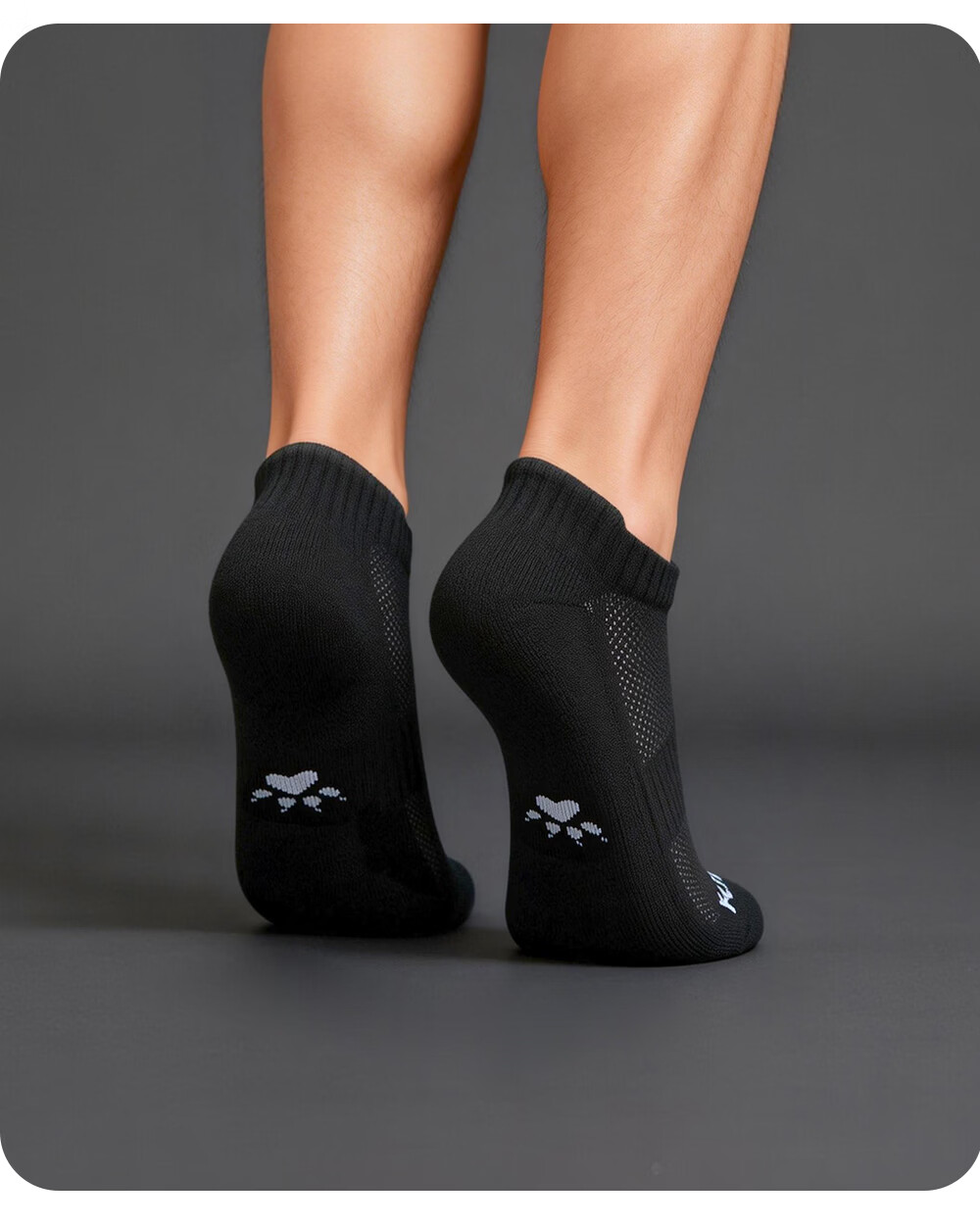 KELME Sports Socks (3 Pairs), Summer Sweat-Absorbing Short Socks, Spring And Summer Cotton-Padded Socks for Men And Women, Terry Bottom Socks for Running, Basketball, And Boat Socks 15