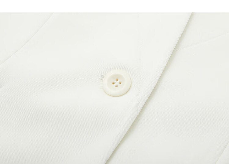 Demana [Smart Elegance] Spring Business Commuter Single-Button Double Piped Pocket Women's Blazer Jacket 17