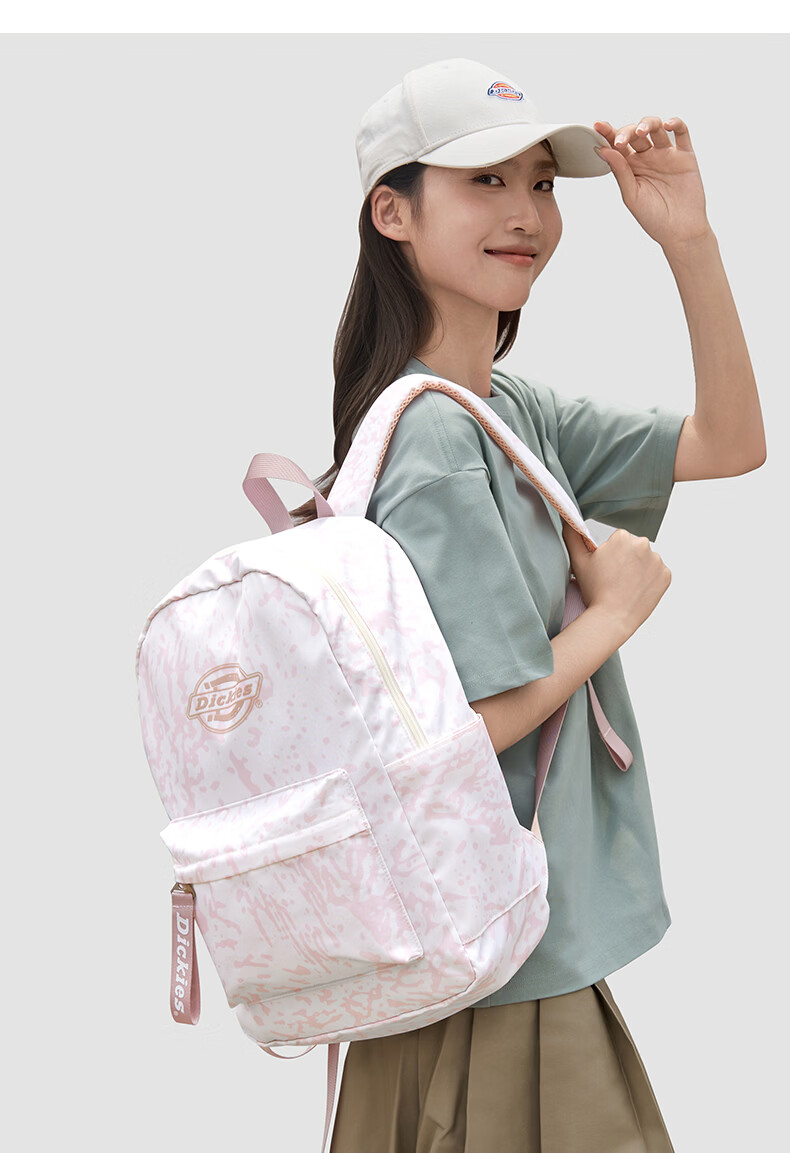 Dickies Large Capacity Backpack for College Students, Women, High School, Sports, School, Travel, Outdoor, Black/Starry Sky 19