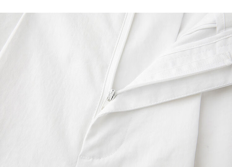 Demana [Smart Commuting] Spring Simple High-Waist Pleated Pocket Long Pants Petite Loose Women's Wide-Leg Casual Trousers 17
