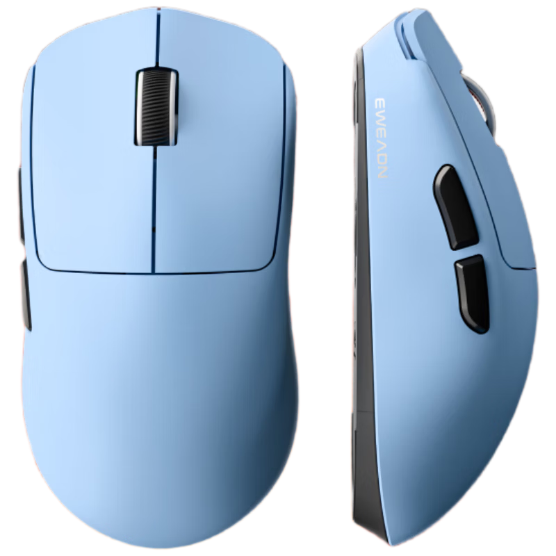 EWEADN X23Pro Wireless Bluetooth Mouse Three-Mode Connection Lightweight Gaming PAW3311 Laptop Office Small Hand Universal Peripheral Blue