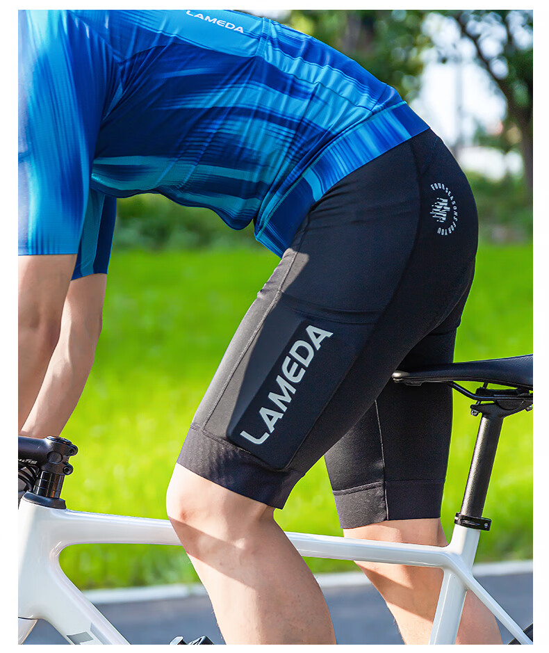 Lameda Cycling Jersey, Road Bike Riding Pants for Men, Summer Long Cycling Trousers, Side Pockets, Professional Bib Shorts, Riding Pants, Jifeng 2