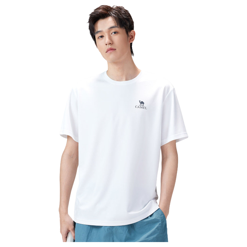 CAMEL Outdoor Quick-Dry T-Shirt Women 2026 Spring Summer New Short Sleeve Breathable Sweat-Absorbing Refreshing Hiking Sports Shirt Men K039