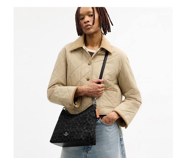 COACH Women's LAURAL Classic Logo Shoulder Crossbody Bag CDE44 3