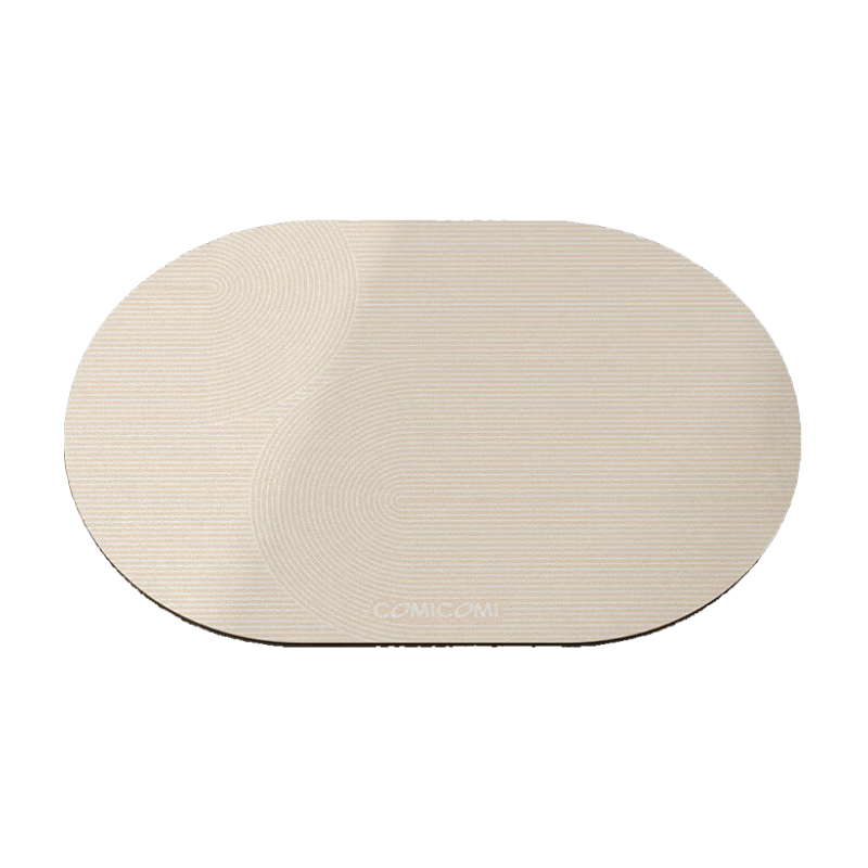 COMICOMI Sea Dune Whale Suction Bathroom Mat Non-Slip Water Absorbent Shower Bath Anti-Slip Mat 50*80cm