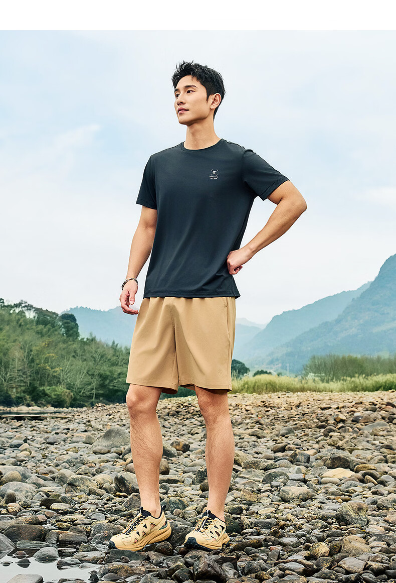 Jordan Men's 2026 Summer Outdoor Ice-Feel Woven Loose Lightweight Cargo Shorts 7