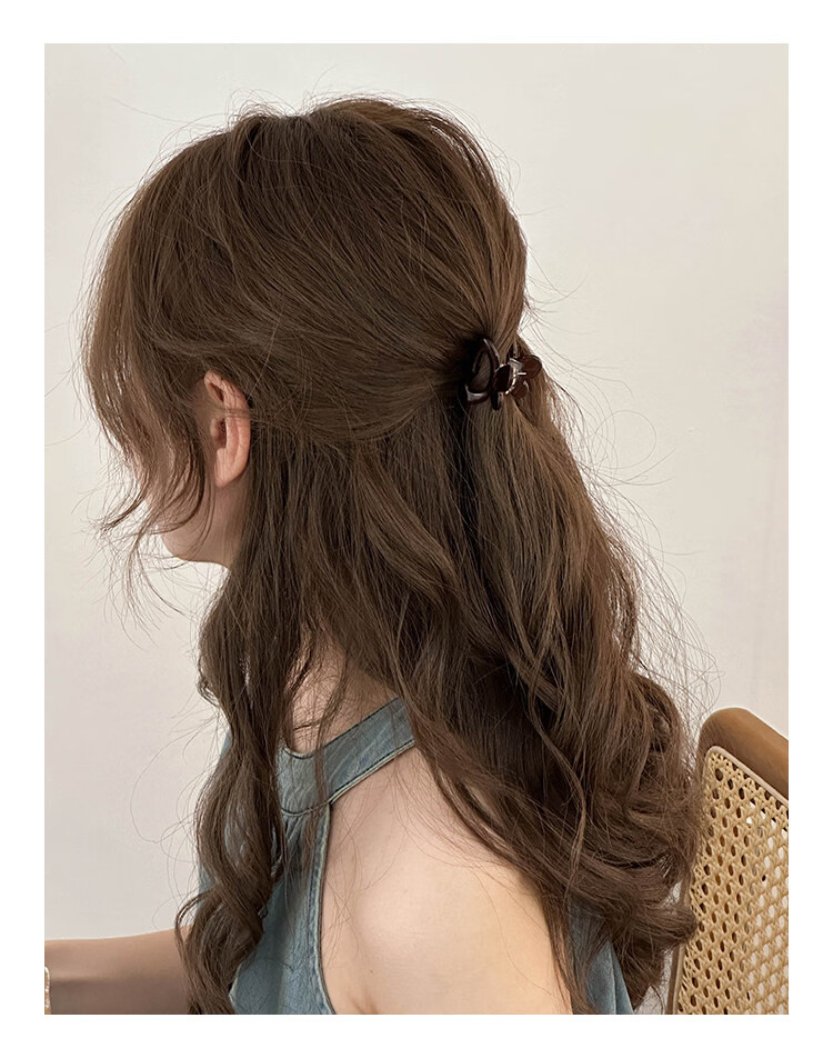 CHIMERA Red Hair Clip Set of 2 Bangs Claw Clips Side Hairpins for Women Qixi Valentine's Day Gift 6