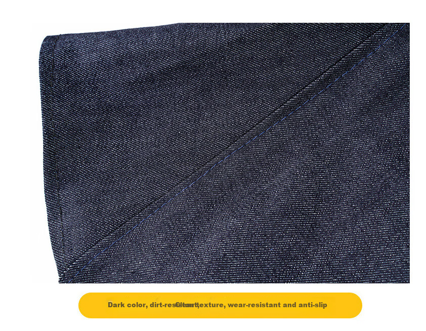Aidi'er Dustproof Cap with Brim Denim Thickened Hood Dust Protection Labor Shoulder Cape Unisex Breathable Work Carrying Hooded Drawstring Cape CW062136 1