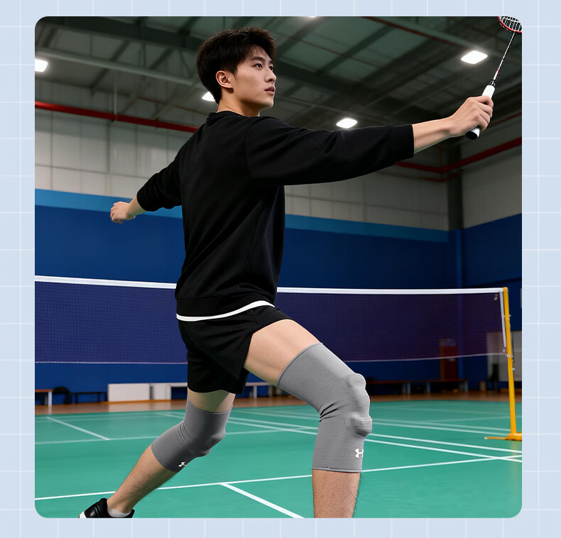 Under Armour Knee Brace Sports Professional Patella Joint Protection for Arthritis Basketball Badminton Running Men and Women Mountaineering Fitness Knee Support 32