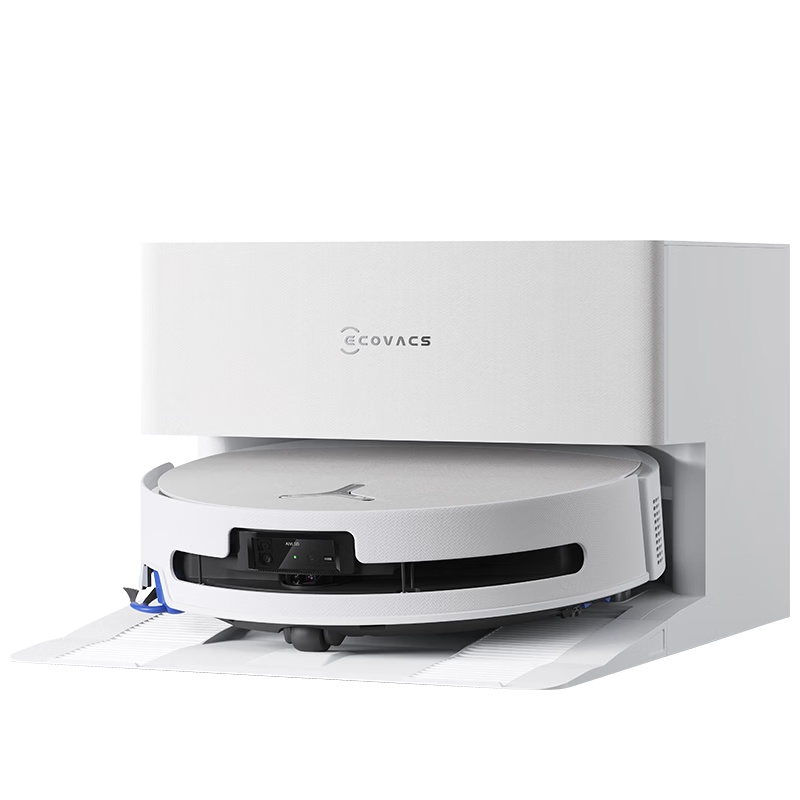 Ecovacs T90 PRO Robot Vacuum Cleaner - New Release, 4-in-1 Vacuum, Mop, Wash, Dry with Automatic Cleaning, Dust Collection, Hot Water Mop Washing, Hot Air Drying, Drum Water Washing, and Water Supply 
