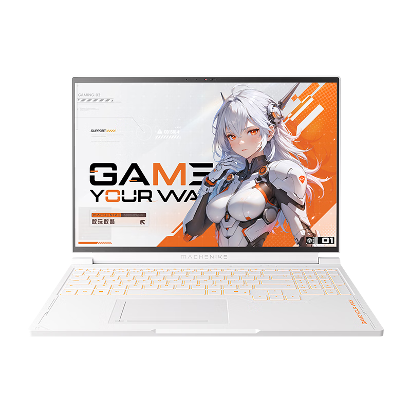 MACHENIKE Dawn 16S RTX 5060 16-inch AI Student Office Gaming Laptop R7 7745HX 180Hz 2.5K Display 16GB 1TB