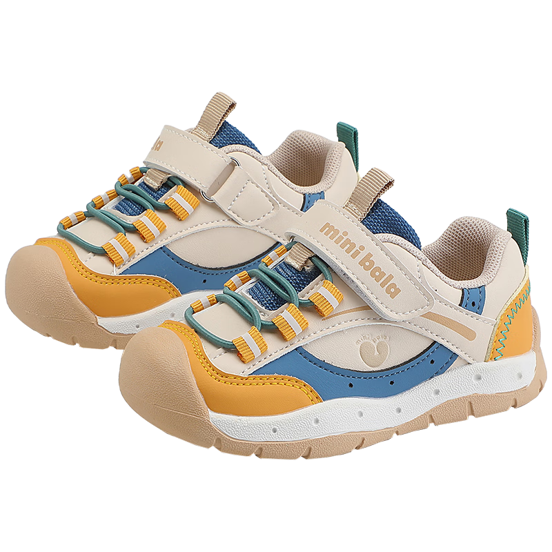 Minibala 25th Anniversary Fall New Kids Casual Sports Shoes Anti-collision Baby Walking Shoes Children's Sports Shoes