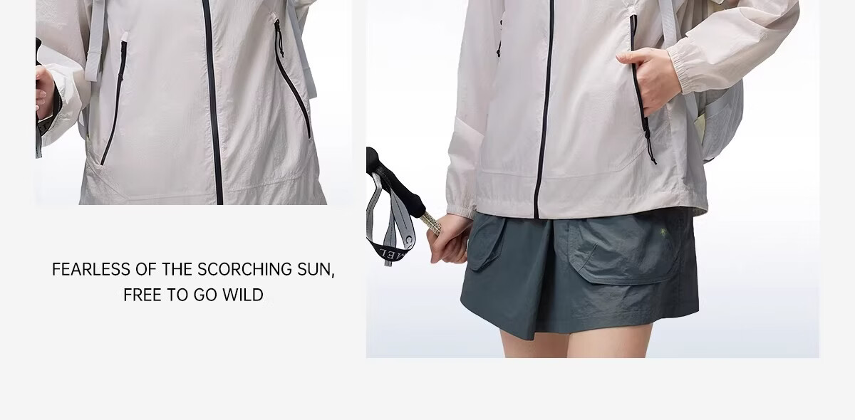 CAMEL [Wang Junkai Edition] 2026 Spring Summer Unisex Breathable Cooling Windproof Water-Repellent Sports Jacket 39