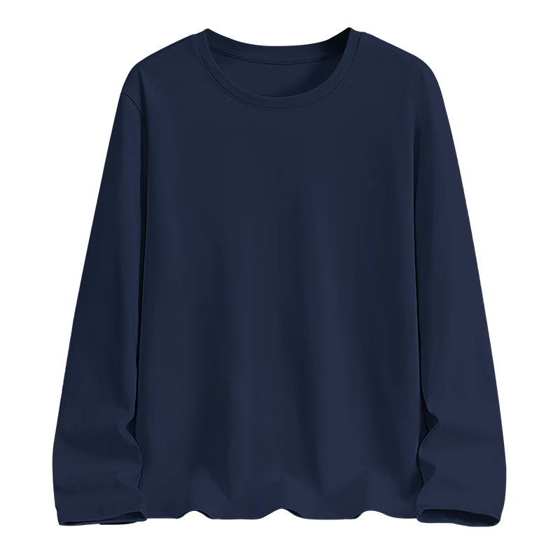 Urban Beauty White Cotton Long Sleeve T-Shirt for Women 2026 New Spring Autumn Plus Size Outerwear Basic Top Spring Inner Wear