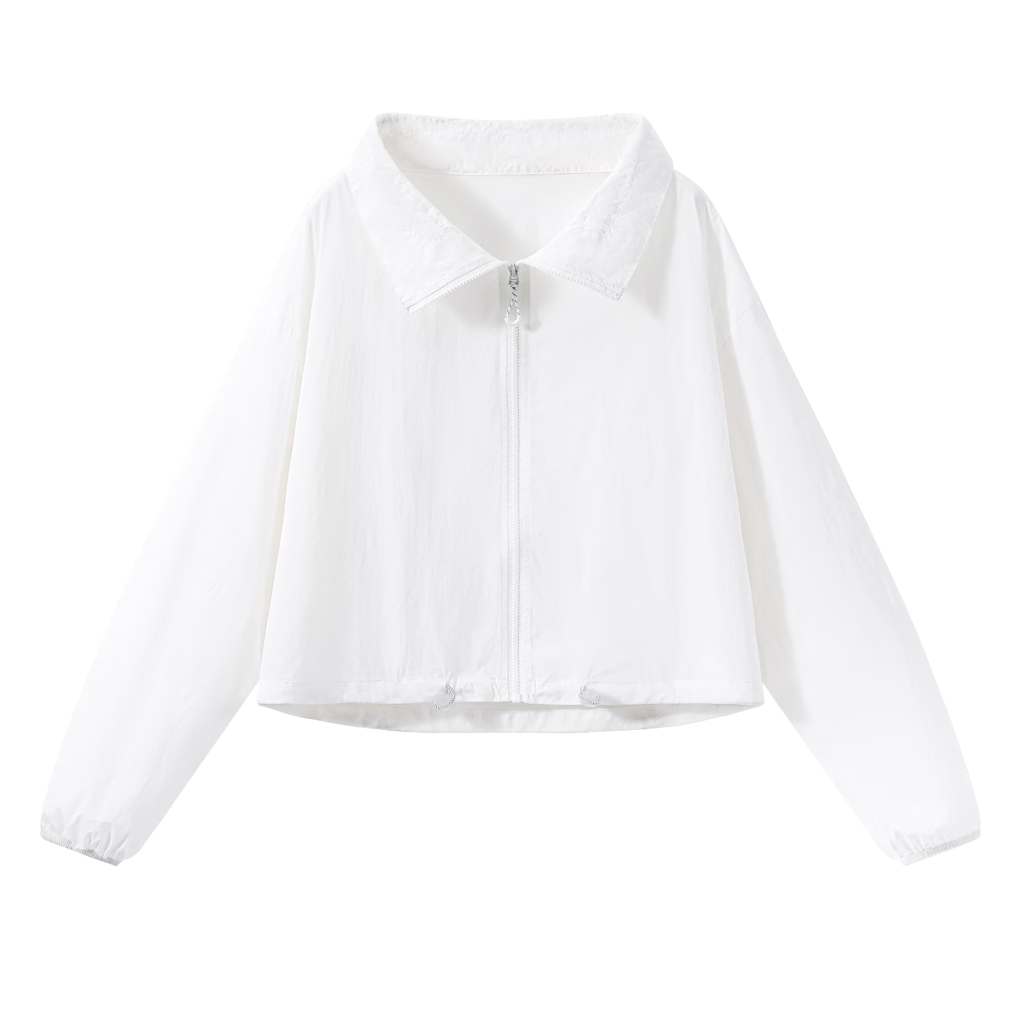 MJ STYLE Women's Summer 2026 Thin Versatile UV Protection Casual Jacket with Lapel Collar, No Hood