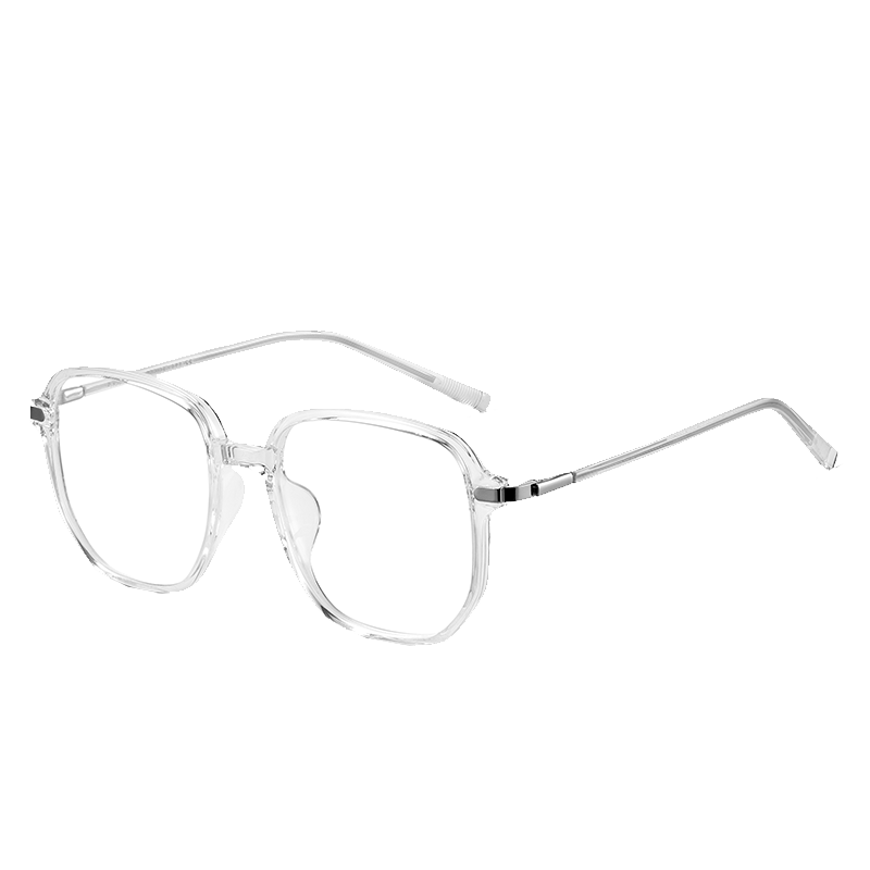Jiaboli Smart Color-Changing Blue Light Blocking Glasses Non-Prescription Frame Radiation Protection Phone Computer Eye Protection Glasses Natural Look