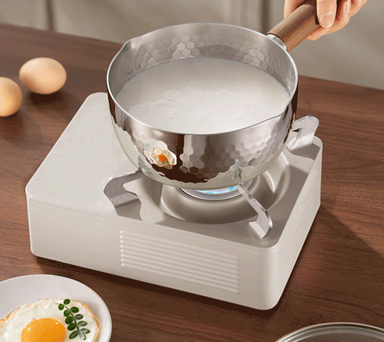 SUPOR Light Enjoy 316L Composite Steel 20cm Snow Pan Small Milk Pot JD Self-operated Stainless Steel Baby Food Pot 14