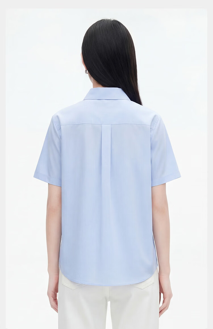 JD Jingzao 100-Count Cotton Women's White Long Sleeve Business Shirt Spring New White Long Sleeve L 21