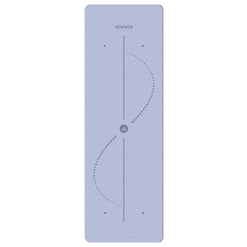 Aoyi Yoga Mat Women's Home Non-Slip Fitness Mat Soundproof Shock Absorption Portable Exercise Mat