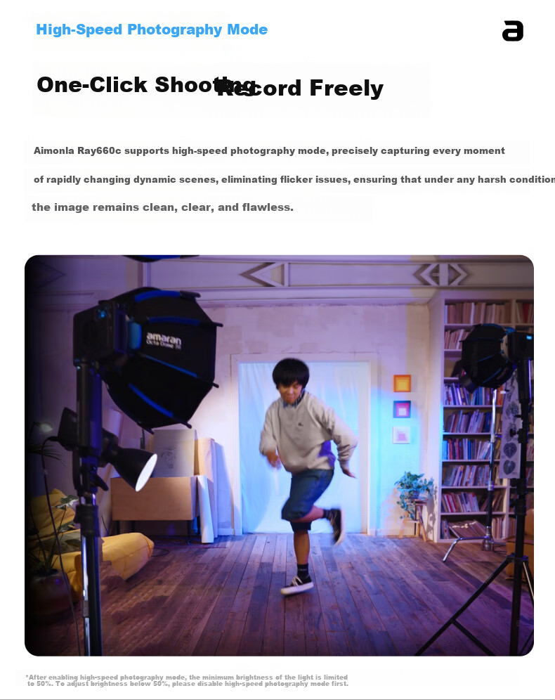 Aputure Amaran Ray 660c RGB Professional Live Streaming Video Fill Light 660W Photography Continuous Lighting Studio Light 14