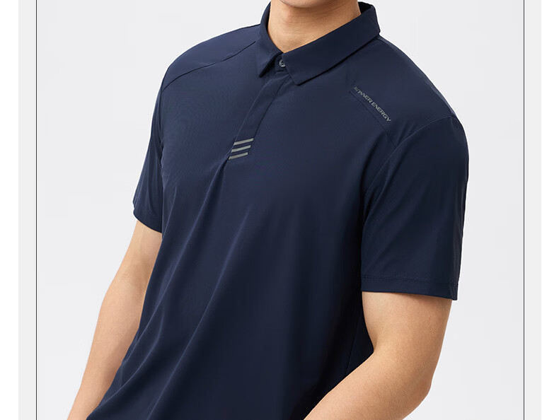 361° Men's Short Sleeve Polo Shirt Spring Summer Sports Casual Sun Protection Cooling Top 652624104-5 12