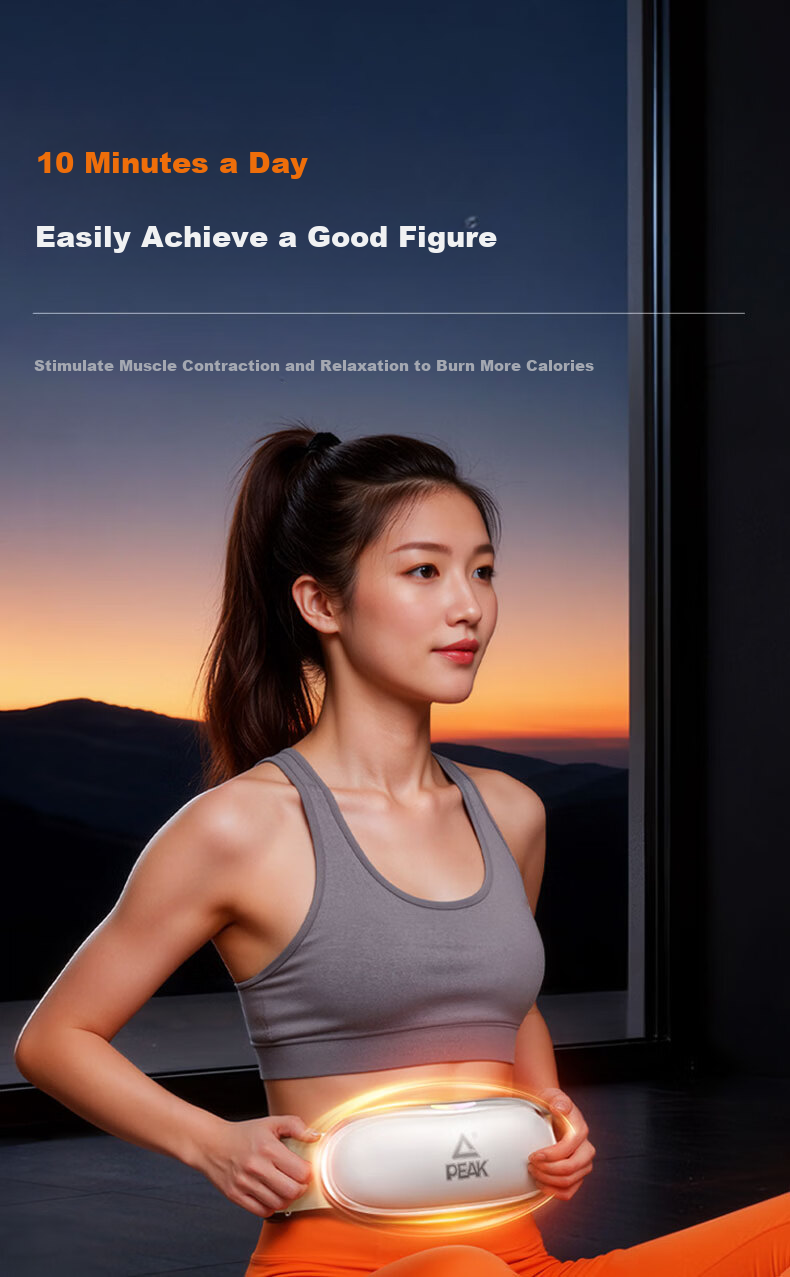 PEAK Fat Burning Shaker Abdominal Fascia Ring Slimming Rapid Belly Fat Loss Waist Belt Full Body Shaping Lazy Trainer 20