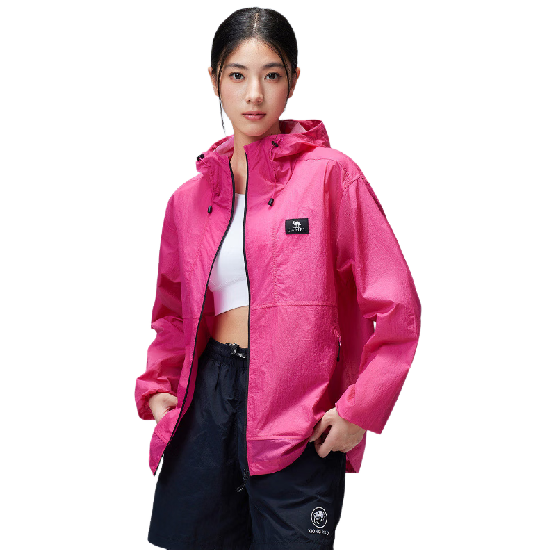 Camel [Dilireba Same Style] Women's Muguang Air Outdoor Mountain Sun Protection Lightweight Breathable Sunproof Jacket