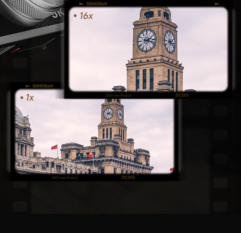 SONGDIAN 5K HD Digital Camera Vlog Entry-Level Student Mirrorless Camera DC203 Official Standard 32GB Memory 9