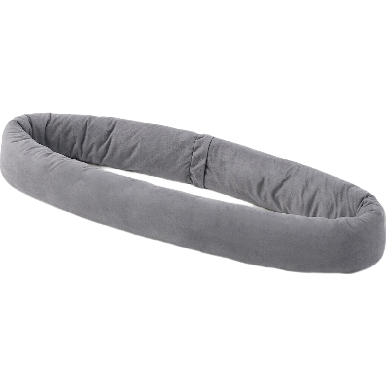 MUJI Ring-Shaped Soft Cushion Charcoal Gray 12×200cm