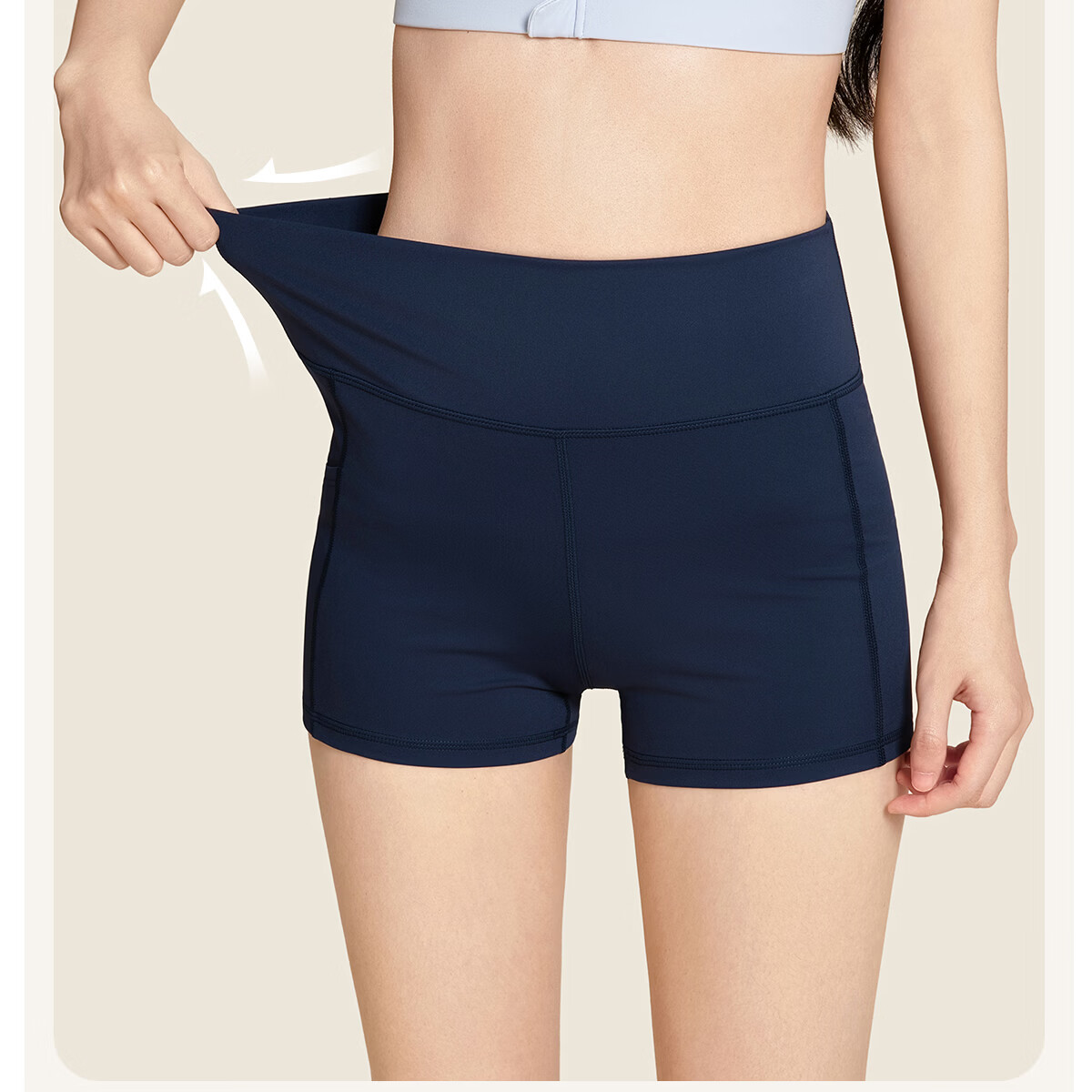 361° Women's Three-Quarter Yoga Pants Summer High-Waist Seamless Butt-Lifting Sports Shorts Fitness Five-Point Cycling Pants 8