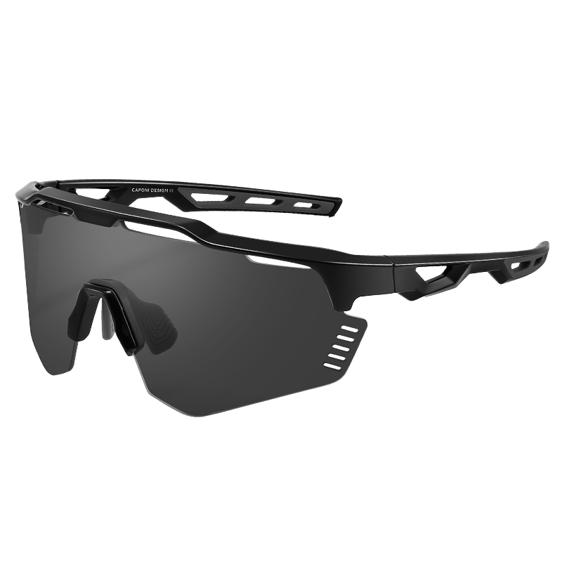CAPONI Anti-Fog Cycling Glasses for Men And Women, Hiking Sunglasses, Outdoor Sports Photochromic Sunglasses, Day And Night Use, UV Protectio