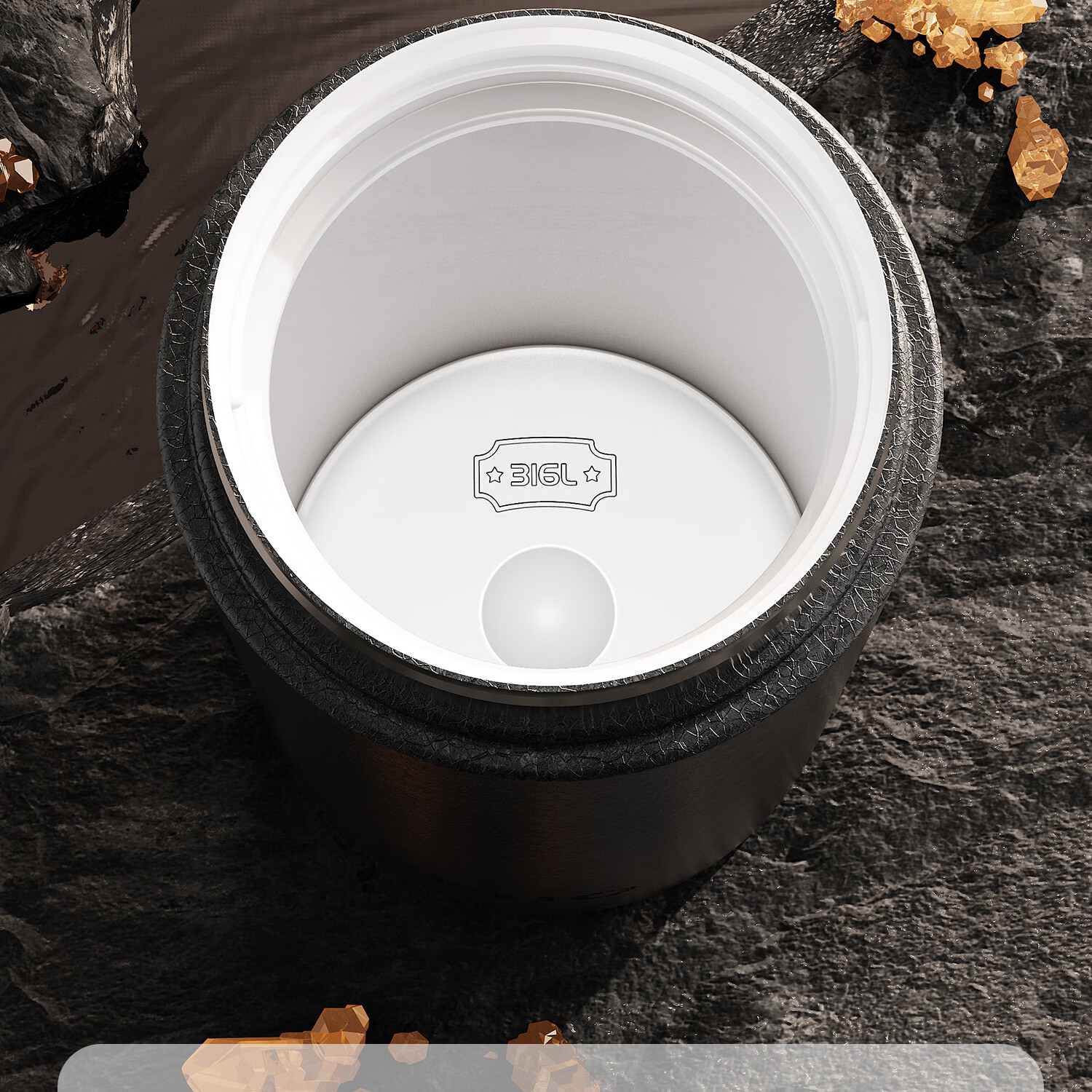 Eno Insulated Tumbler Tea Separation Ceramic Liner 2026 New Portable Men's Tea Brewing Cup 6