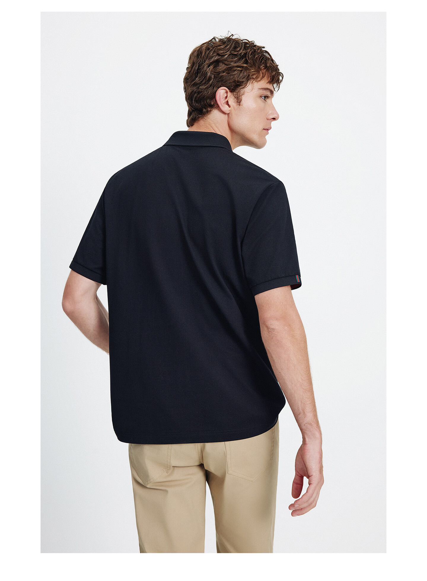 Navigare Small Sailboat 2026 Spring Summer New Cool Antibacterial Snow Cotton Short Sleeve Polo Shirt Men Turn-down Collar T-shirt 1325526602 23