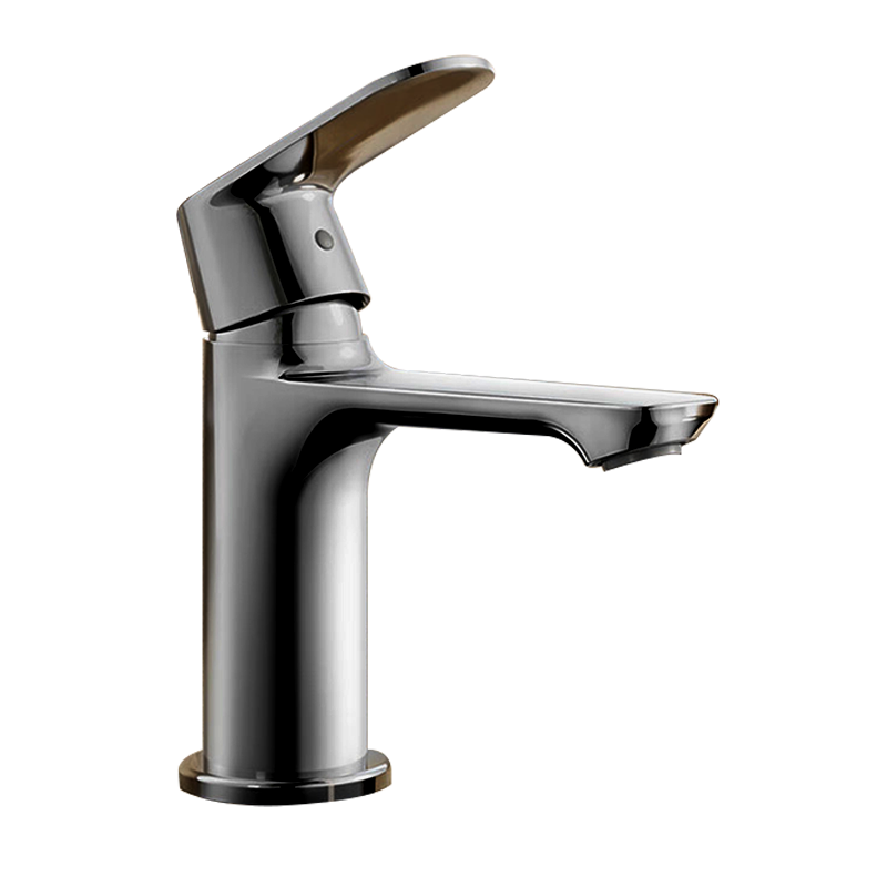ARROW YJ Brass Single Hole Bathroom Basin Faucet Hot and Cold Mixer Tap for Home Washbasin