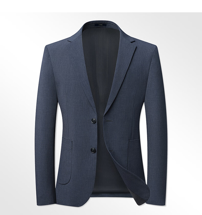 Shanshan Wrinkle-Resistant Non-Iron Men's Suit Spring Summer Lightweight Business Casual Single Jacket Middle-Aged and Young Dad Workwear Coat 15