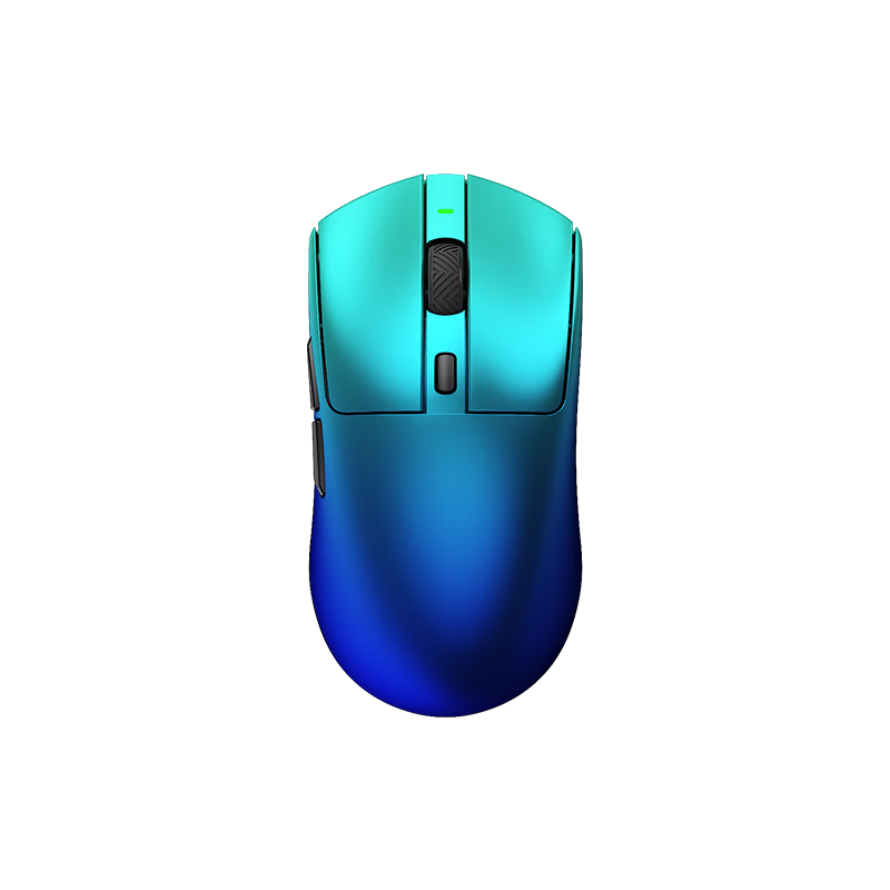 Dareu AE6V2 Wireless Mouse Gaming Office Bluetooth Mouse Wired/2.4G Connection Lightweight Ergonomic Symmetrical Mouse AIM-750U Metal Blue