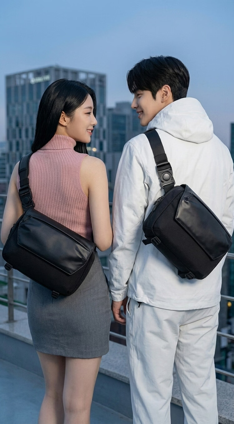 JD Jingzao Explorer Pro Crossbody Chest Bag Waist Bag Shoulder Bag for Men and Women Tablet Switch Portable Messenger Bag 16