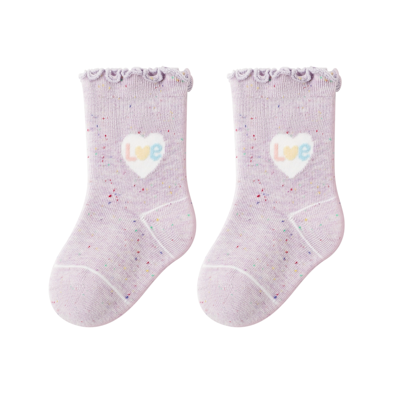 Growth Baby Socks Spring Autumn Cotton Socks Class A Summer Thin Princess Girls Infant Seamless Soft Cuff Mid-Calf Children's Socks