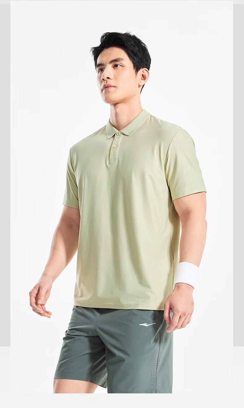 Hongxing Erke Sports Polo Shirt Summer New Sun Protection Short Sleeve T-Shirt Outdoor Quick-Dry Casual Men's Business Trendy Brand Top 15