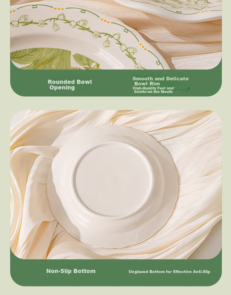 Jasen Housewarming Bowl Gift Set New Home Moving Dinnerware Set Practical Wedding Gift for Newlyweds Premium Quality 14