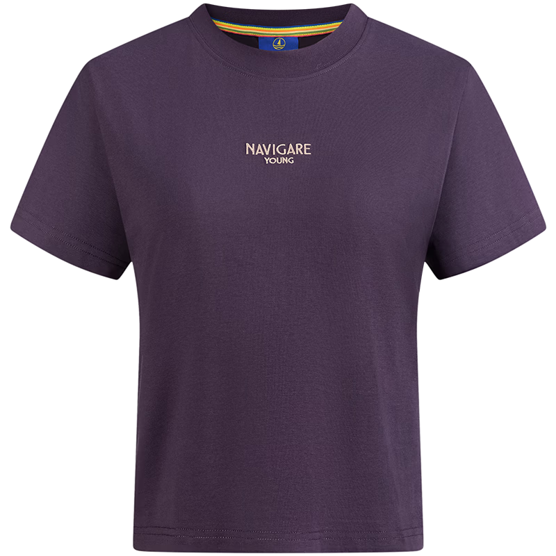 Navigare Small Sailboat Slim Fit Short Top 2026 New Women's Basic Cool Quick-Dry Short Sleeve T-Shirt 3325506542