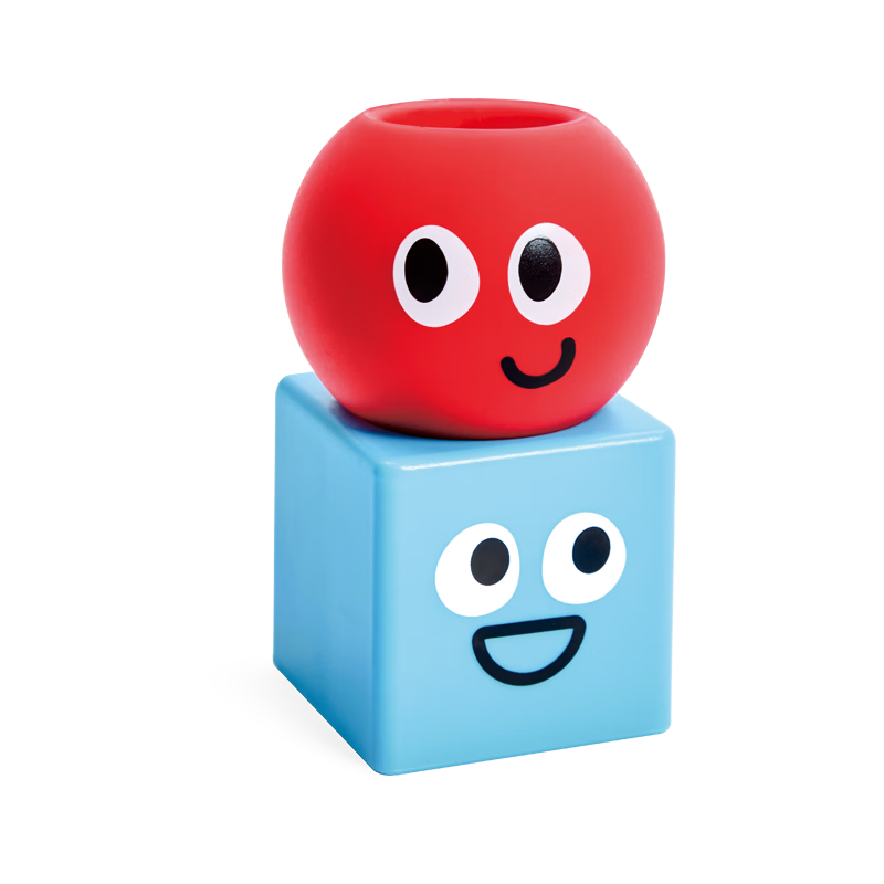 Hape (Germany) Infant Educational Toy Creative Geometric Soft Large Building Blocks E9859