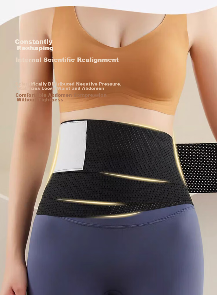 GRACEWELL Women's Summer Thin Waist Trainer Belly Slimming Postpartum Breathable Waist Support Corset Waist Cincher 3