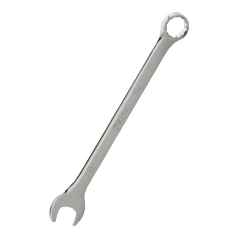 SATA Fully Polished Dual-Purpose Wrench, Adjustable Spanner, Open-End Wrench, Plum Blossom Wrench, Automotive Repair Ratchet Wrench, 27MM, 40221